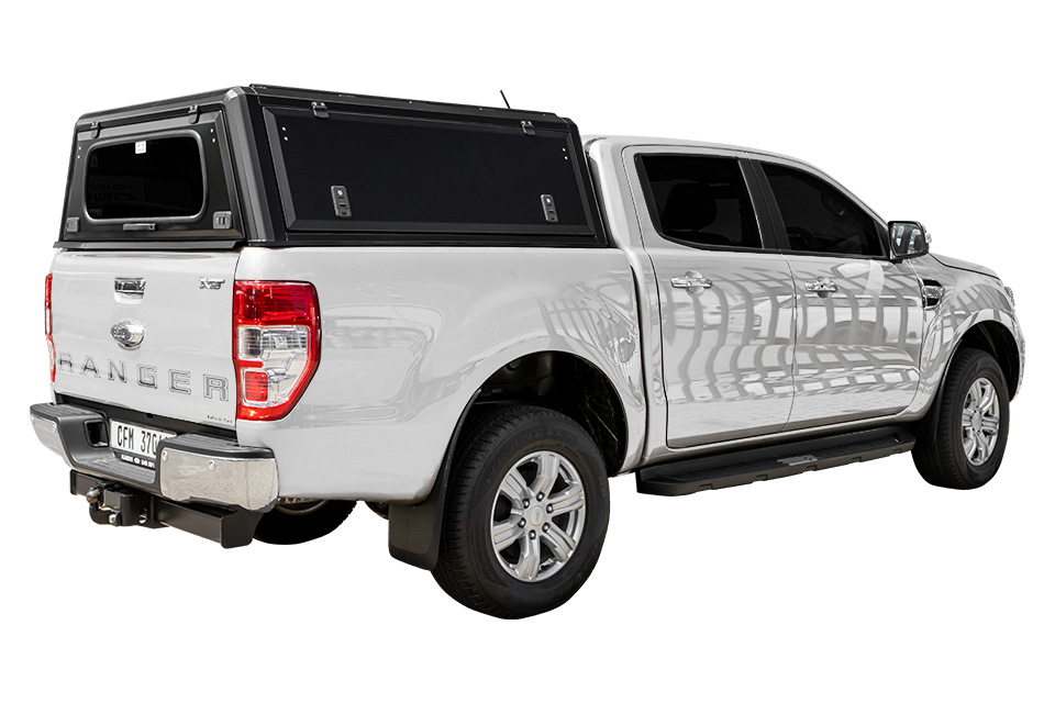 Gomad Canopy - Ford Ranger T7 Double Cab 3 Gomad Canopy - Ford Ranger T7 Double Cab - All Black